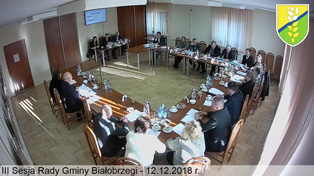 Transmisja III sesji Rady Gminy - część II