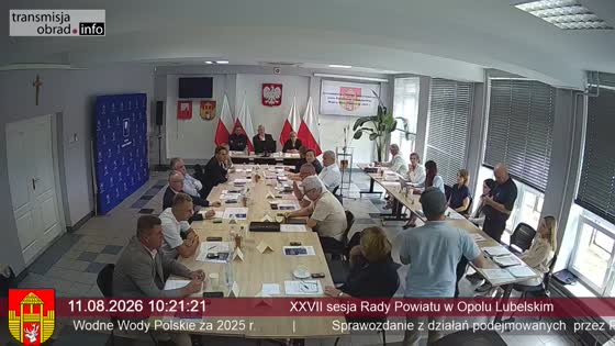 XXVII sesja Rady Powiatu w Opolu Lubelskim