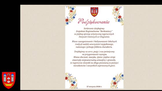 XXVI sesja z dnia 27 sierpnia 2026