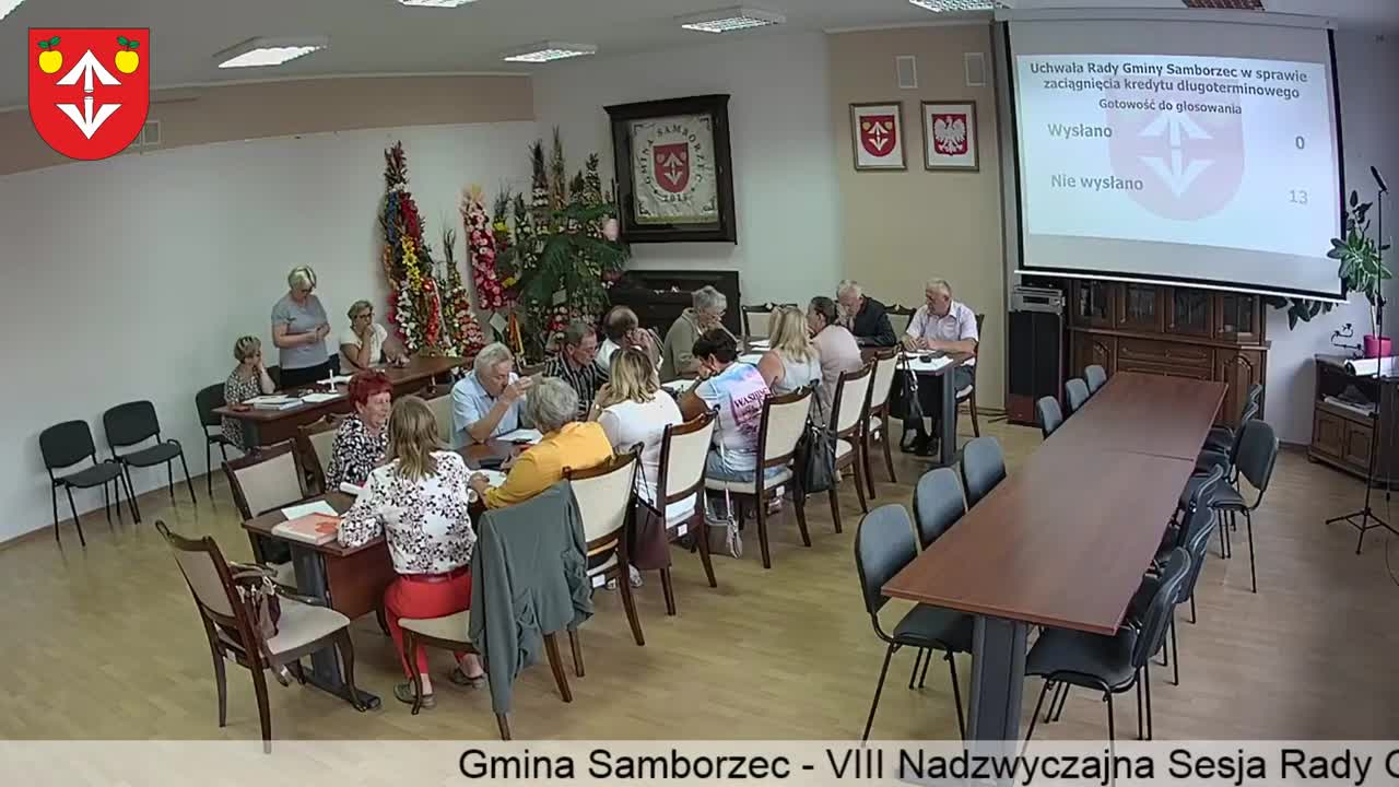 VIII Nadzwyczajna Sesja Rady Gminy Samborzec – 08.08.2019 r.
