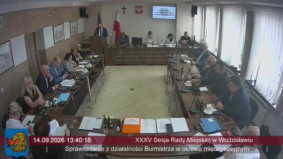 XXXV Sesja Rady Miejskiej w Wodzisławiu